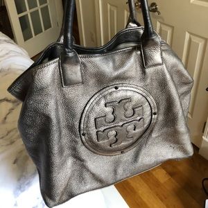 Tory Burch Metallic Tote